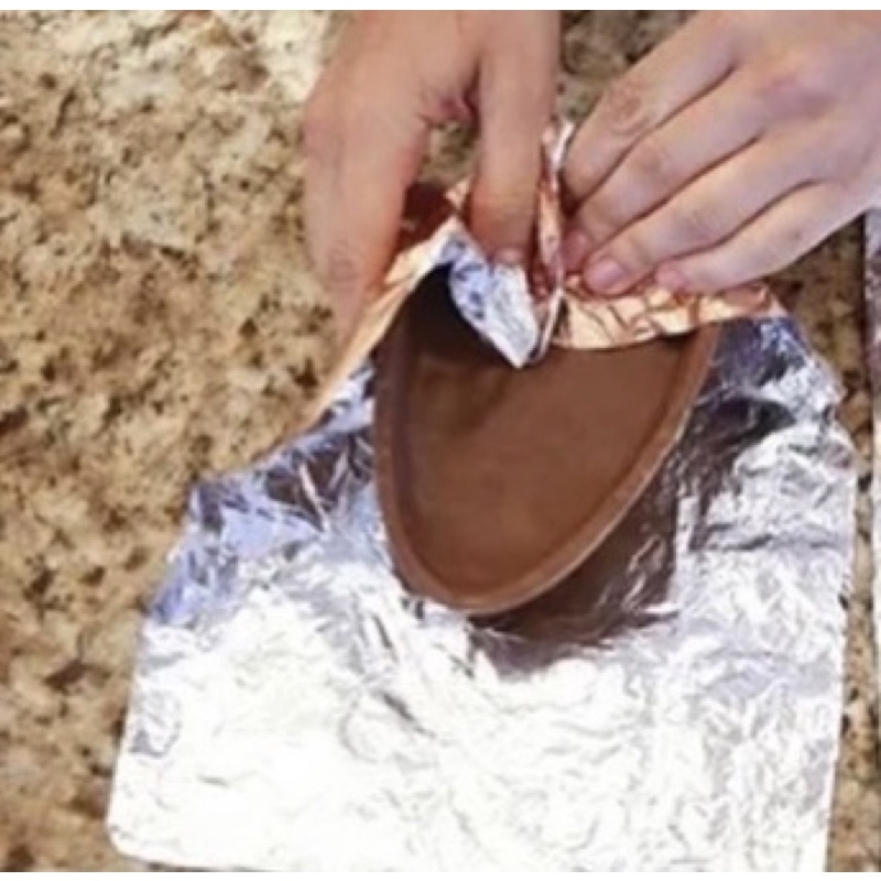 kit embalagem ovo de páscoa folha chumbo 40x50 de alumínio kit 20/30/40/50/100 em Oferta na Shopee