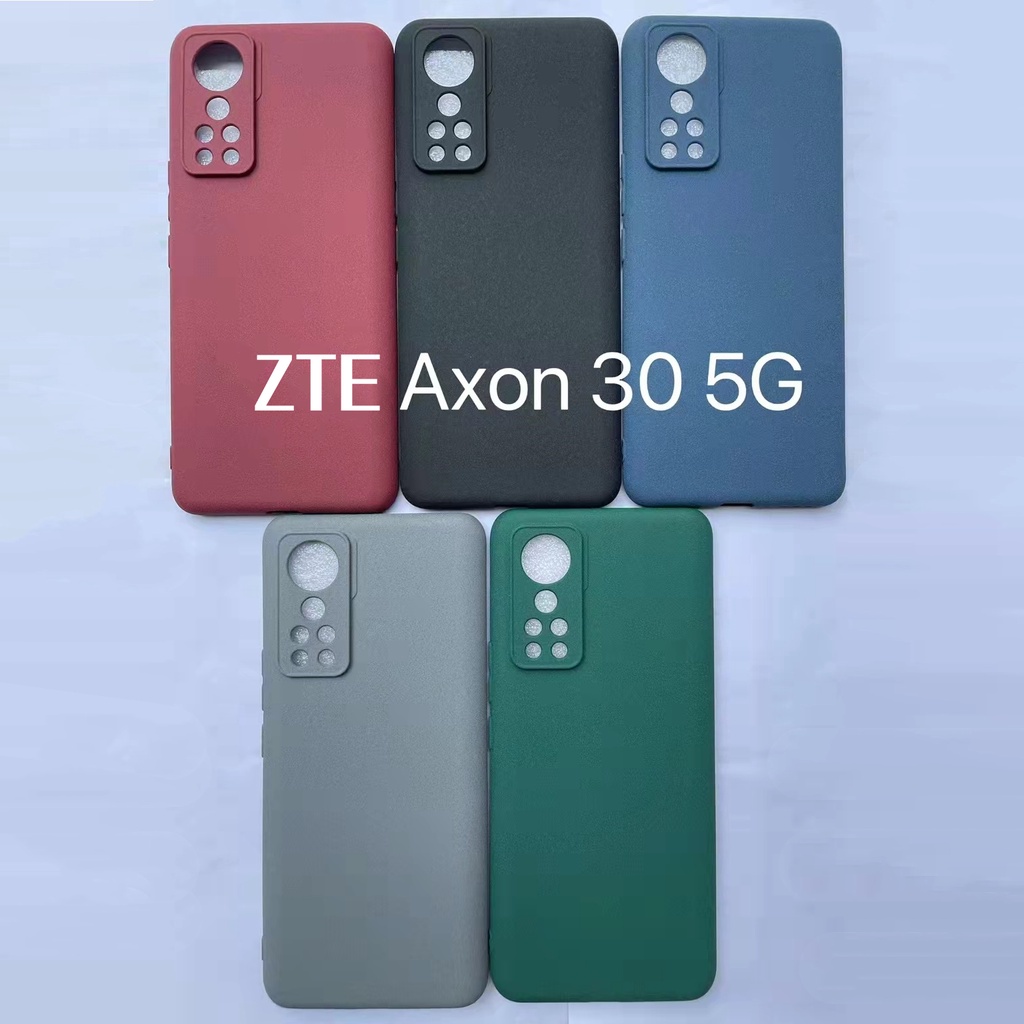 Funda de teléfono para ZTE Axon 30S, carcasa trasera de silicona suave con flor rosas negras
