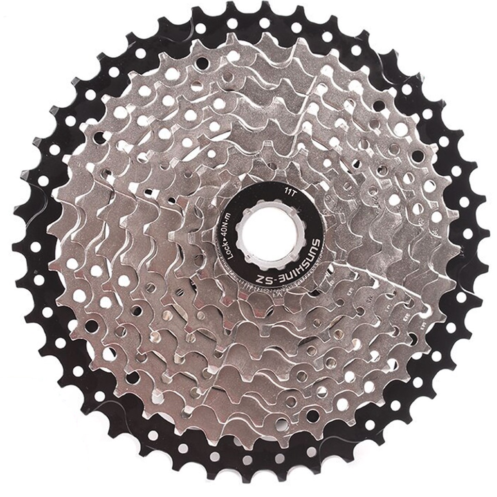 Catraca Bicicleta K7 Cassete Encaixe 9v 11/40 Gta Shimano Sram Mtb Bicicleta Katraca K7 Bike Mtb Ciclismo