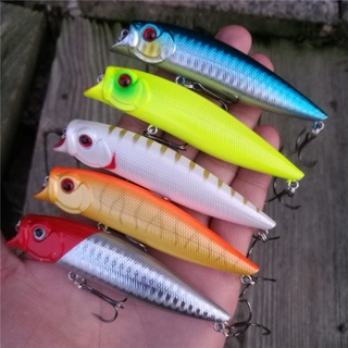 Iscas De Pesca Artificiais Com Superfície Popper De 9,5cm/12g