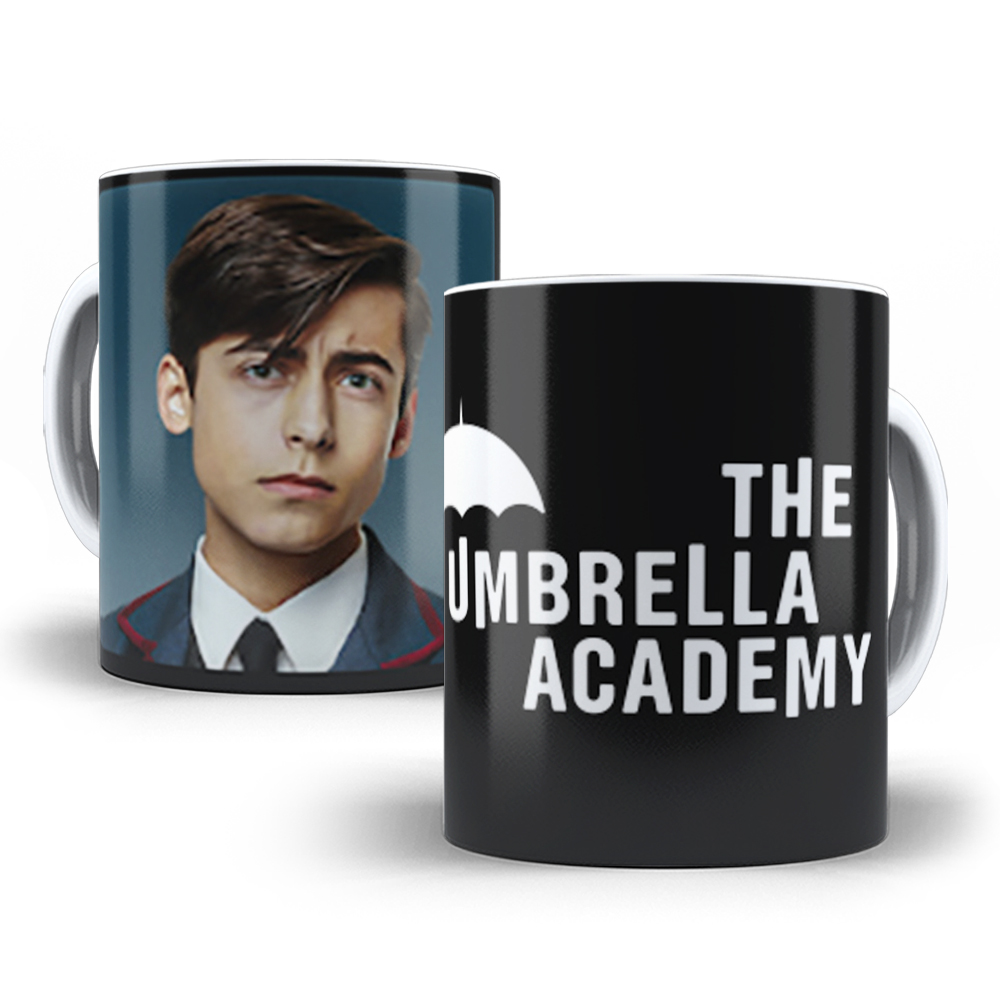 Caneca The Umbrella Academy Five Perfil