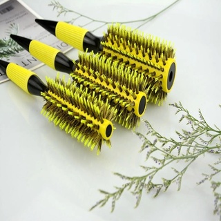 kit 3pc professionais Escovas De Cabeleireiro De Javali E nylon Para Salão (Marca LHSUK)