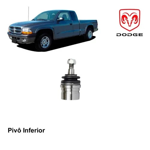 Pivô Leque Balança Bandeja Inferior Dodge Dakota 1995 1996 1997 ate 2002 = Unitario