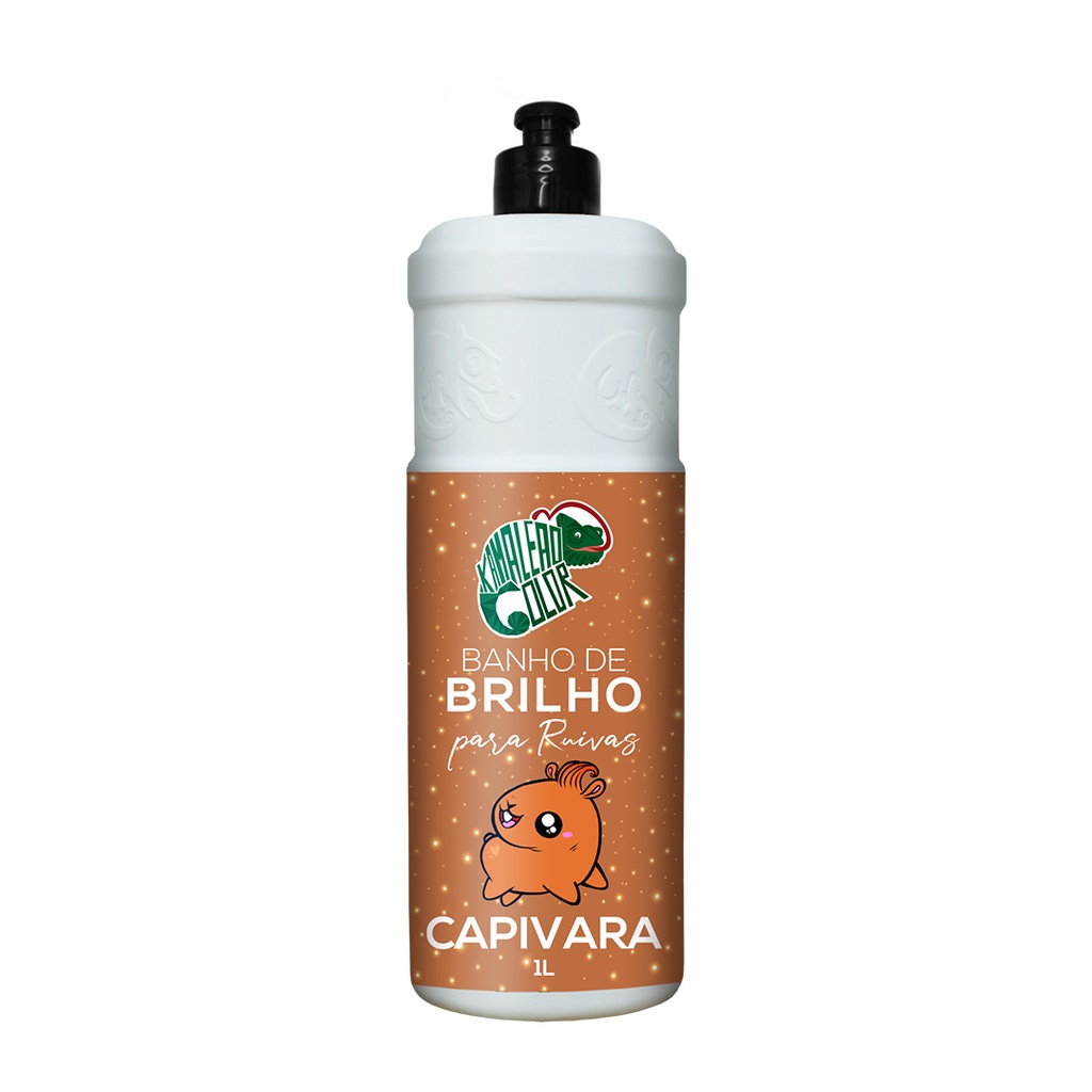 Banho de Brilho Kamaleão Color - Capivara - 1L em Oferta na Shopee