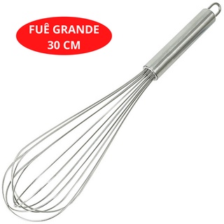 fue batedor de ovos batedor de bolo em inox claras grande 30 cm
