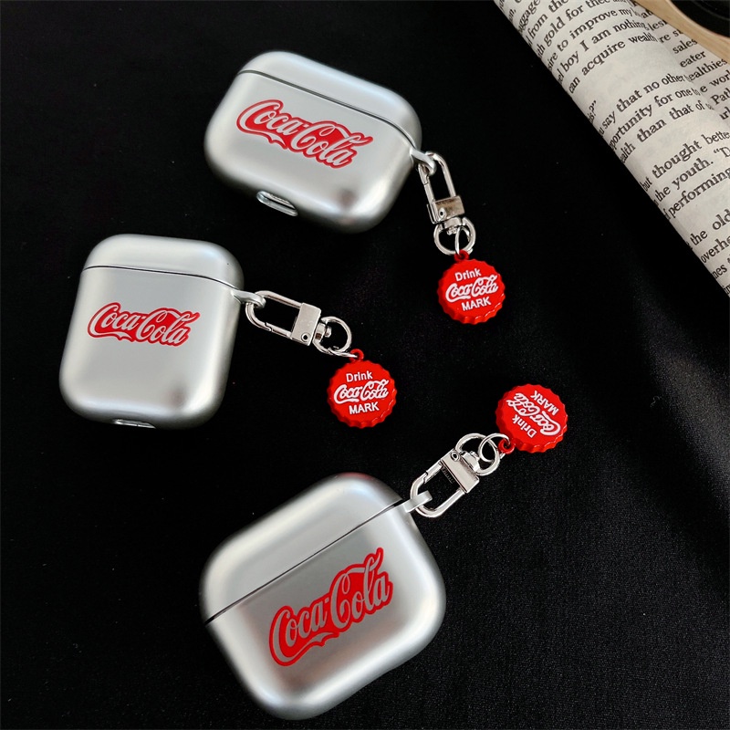 Capa AirPods De Coca Cola 3 Apple 2 Pro IPhone TWS Bluetooth Earbuds Acessórios