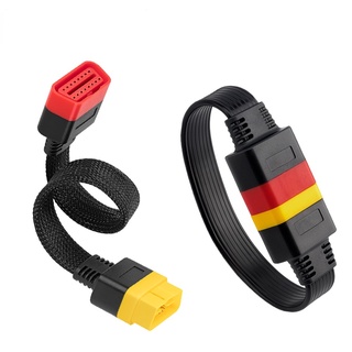 Cabo De Extensão OBDII 16 Pinos Macho Para Fêmea Conector OBD2 16Pin Ferramenta De…