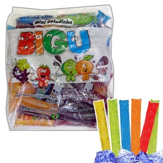 Geladinho Bingu Pacote Com 50 Unidades De 28 Ml