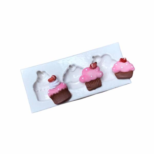 Molde de Silicone para Biscuit Artesanato e Confeitaria Cupcakes Charme 1454