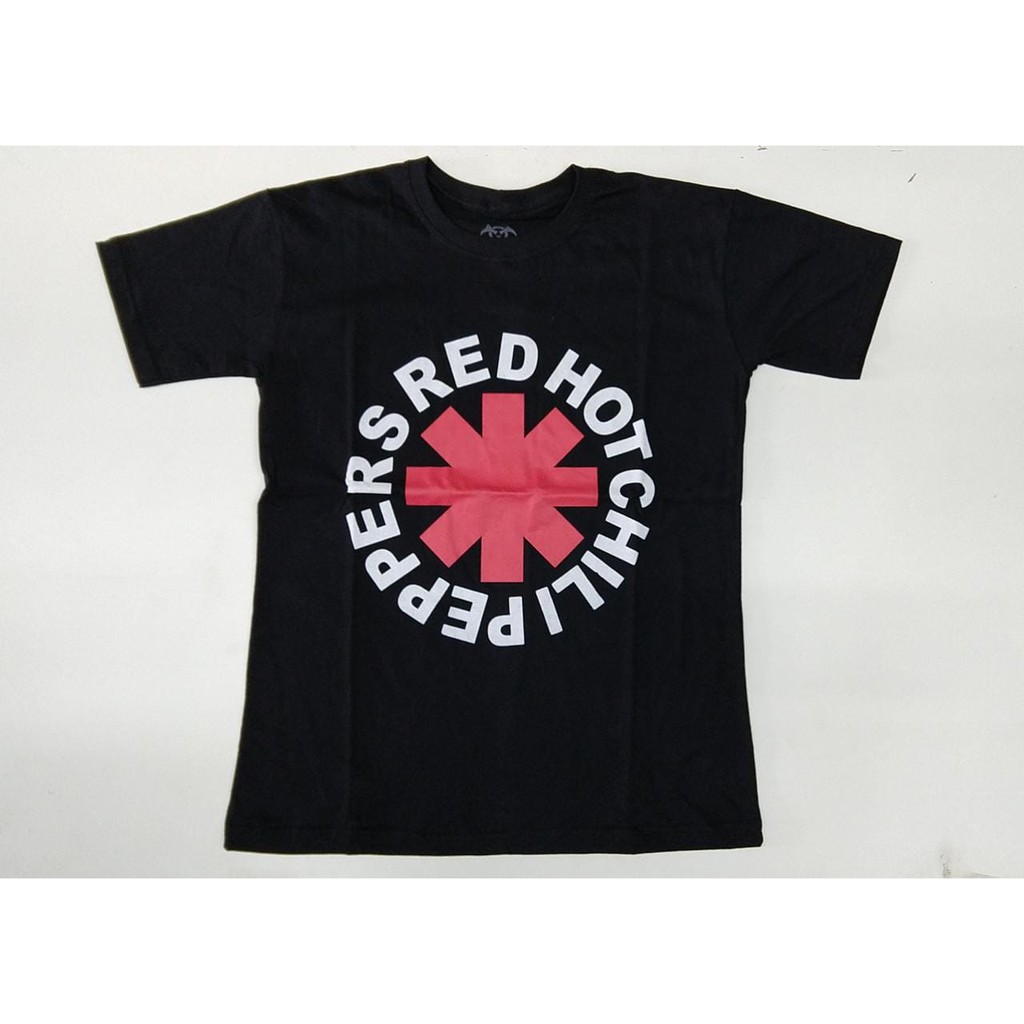 Camiseta Blusa Adulta unissex banda de rock Red Hot Chili Peppers LOGO EPI046