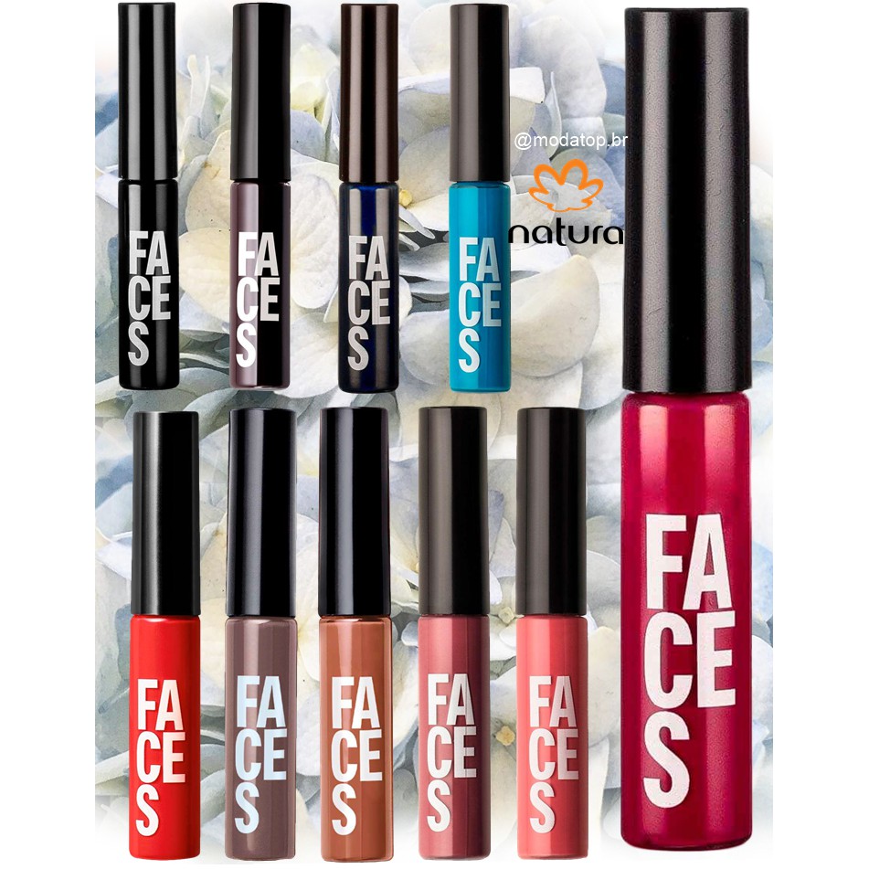 Batom Labial Líquido Natura Faces Cores Variadas | Shopee Brasil