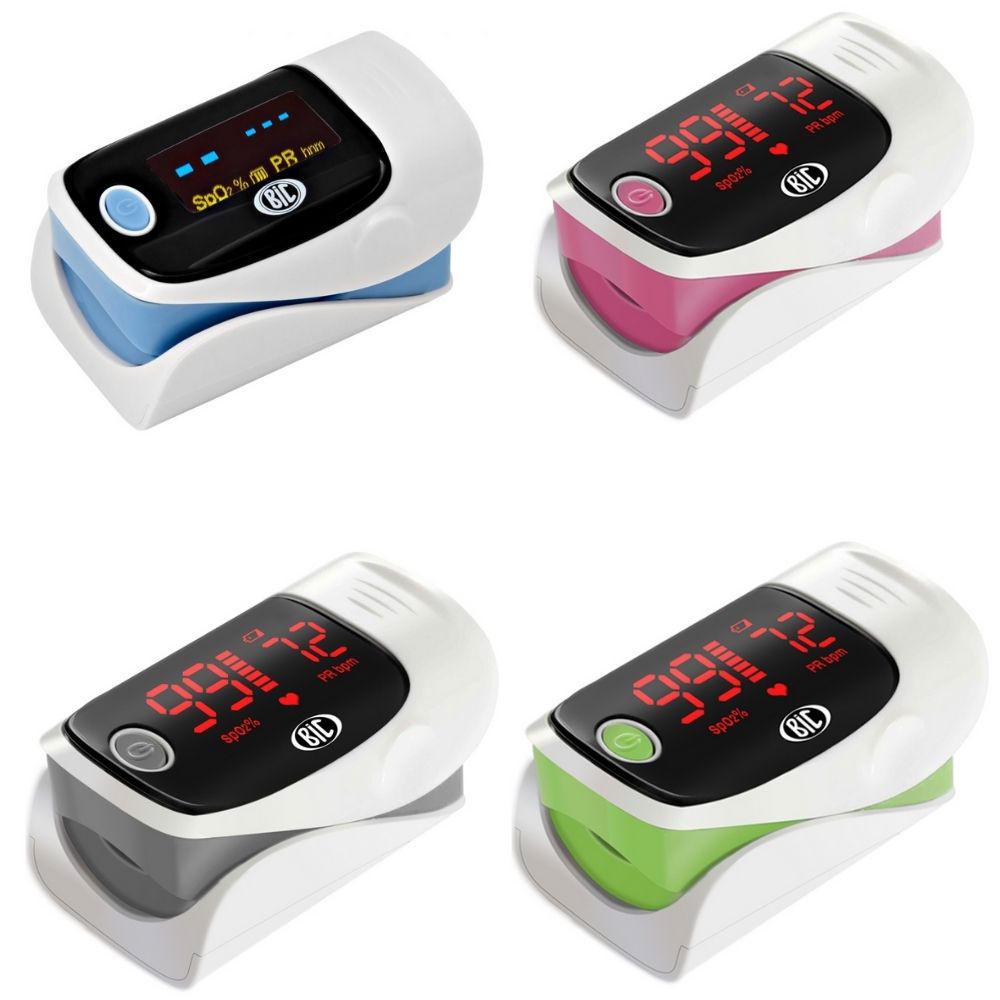 Oxímetro Portátil De Dedo Com Visor LED INMETRO - BIC