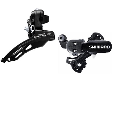 Câmbio S/ Gancheira 6v/7v Traseiro Tz-31 Shimano Mtb Tz31 Câmbio Dianteiro  Tourney FD - TZ510