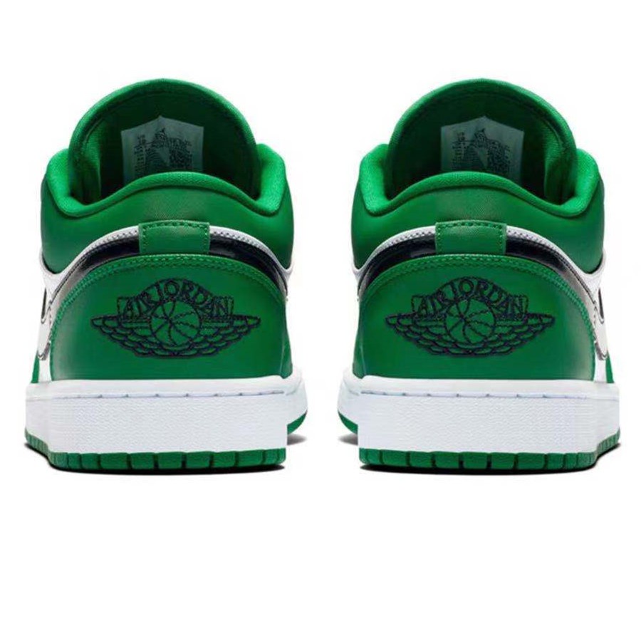 nike air jordan 1 low trainers in green