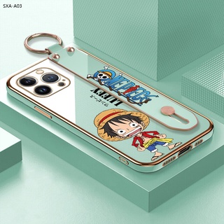Compatible With Samsung Galaxy A04 A04S A04E A03 A03S A54 A14 A13 Core 5G Para Capinha De Celular Anime Hat Straw Hat Kid
