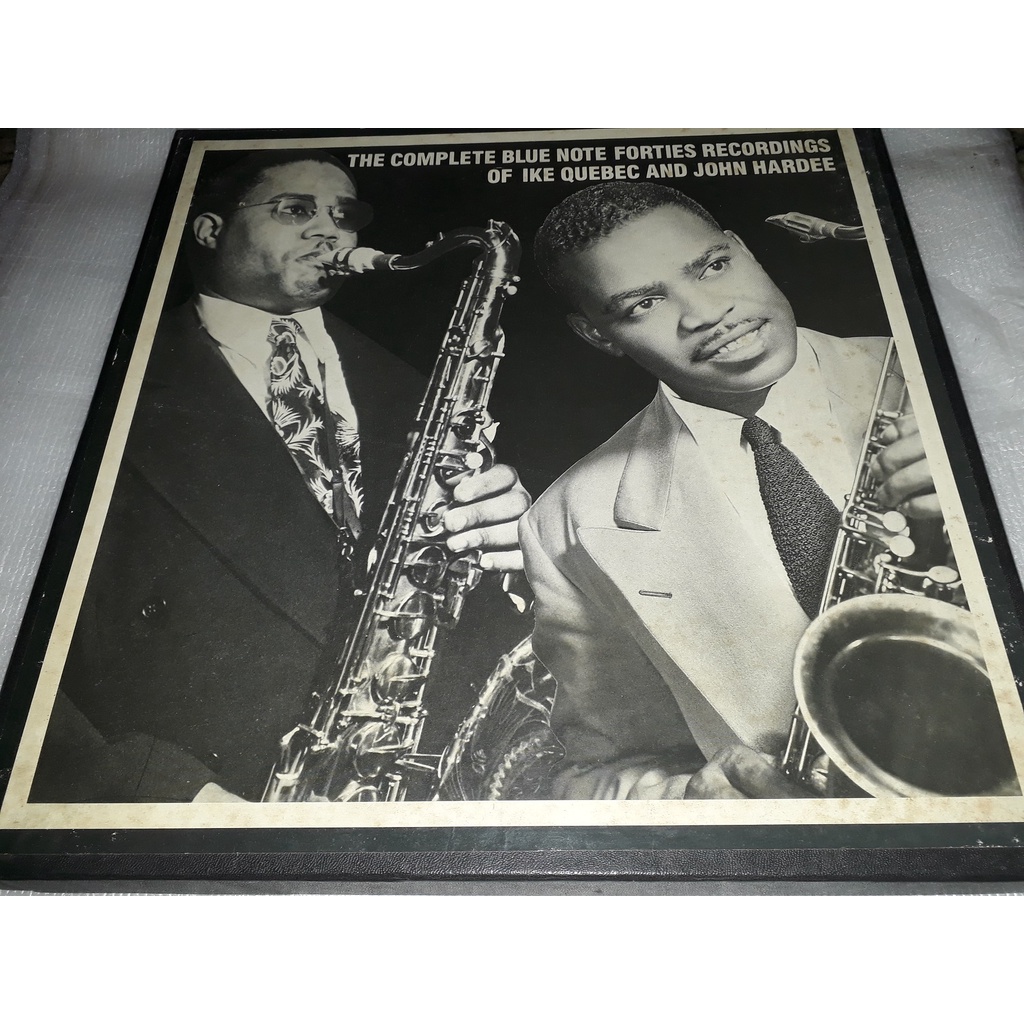 CD BOX 3 CDS IKE QUEBEC THE COMPLETE  BLUE NOTE FORTIES RECORDINGS  OF IKE QUEBEC AND JOHN HARDEE IMPORTADO USA CDS ZERADOS