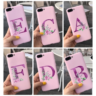 Capa De Celular Flexível De Silicone Rosa Com Nome Personalizado Para Iphone 7 Plus / Iphone7