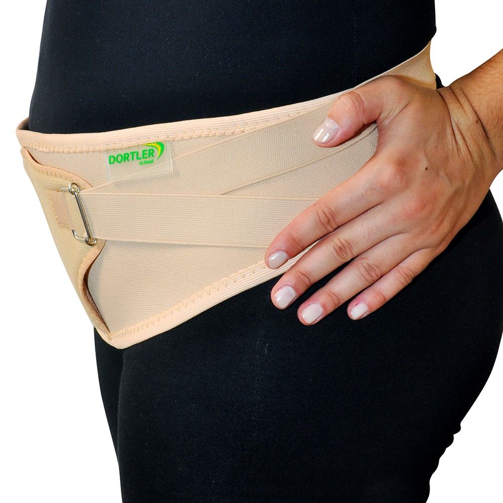 Cinta Faixa Gestante Barriga Sustentação Apoio Dor Lombar Ortopedica