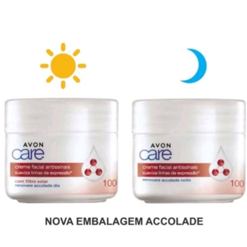 Avon Care Creme facial Antissinais 100g | Shopee Brasil