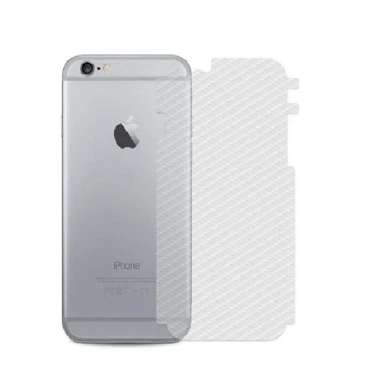 Pelicula Traseira de Carbono Iphone 6 Plus e 6S Plus