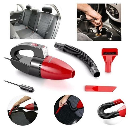 Aspirador Automotivo 12V Multilaser AU607 60W 1500PA Aspirador de Pó e Água Aspira Sólido e Líquido