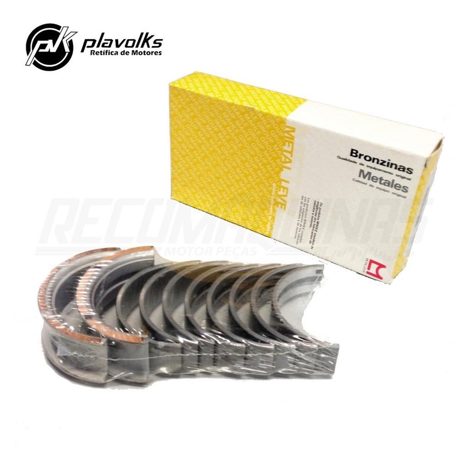JG BRONZINA DE MANCAL VW GOl KOMBI VOYAGE SANTANA AP 1.6/1.8/2.0 C/ FLANGE