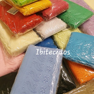 Bordado Ingles 10cm Renda Lese - Peça 13,70 metros em Oferta na Shopee