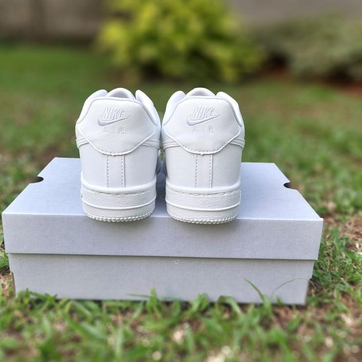 PUTIH Chegou . Nike Air Force 1 Sapatos Brancos Masculinos Da Força Aérea Tênis Completos Homem & Mulher