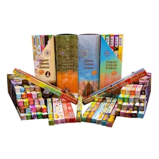 Kit 7 Palitos Incenso Vareta Indiano Legítimo Aromas Sortido