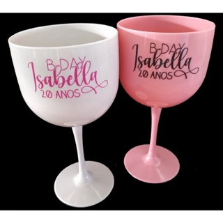 30 TAÇAS DE GIN PERSONALIZADAS 450 ml em Oferta na Shopee