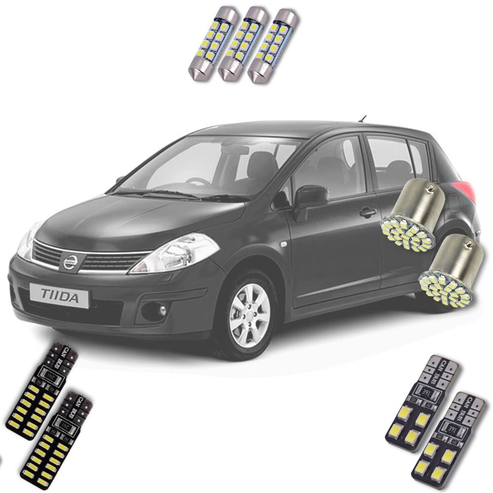 Acessórios para Veículos Lâmpadas Nissan Tiida 2008 a 2013