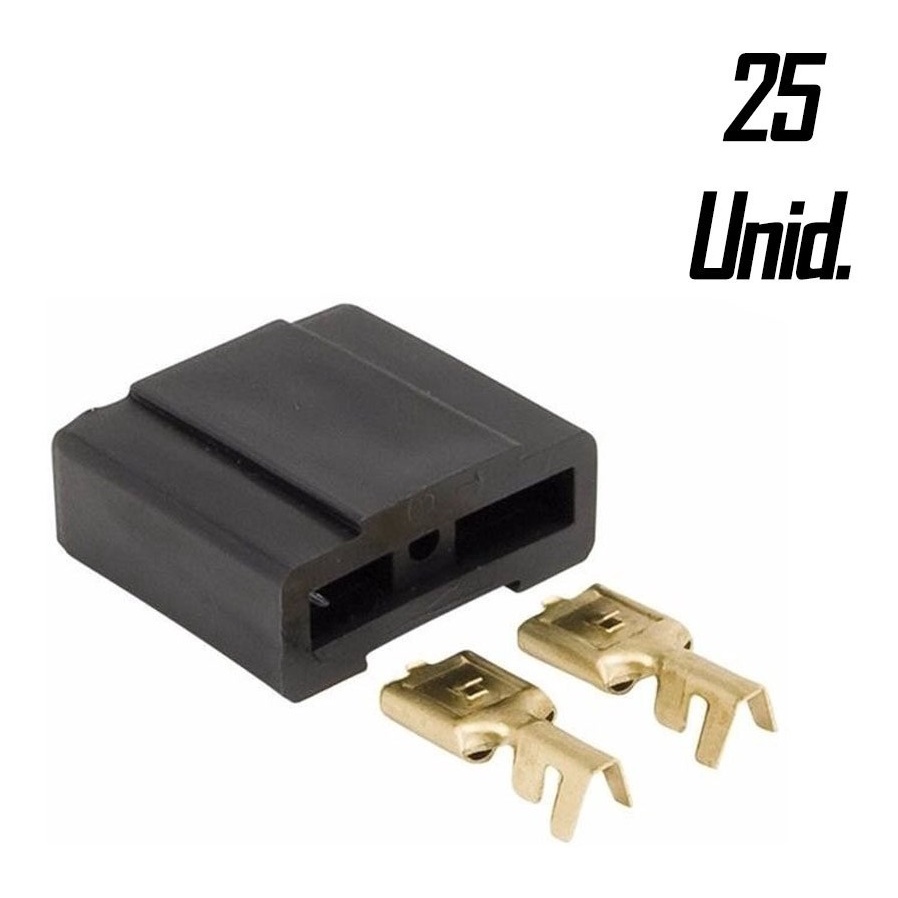 Kit 25 Porta Fusível Montagem Permak P/ Fusível Max