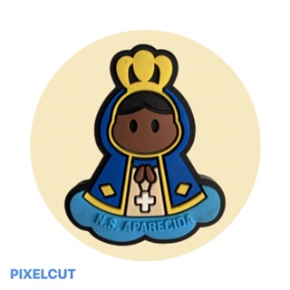 Imã de geladeira Borracha Nossa Senhora Aparecida em Oferta na Shopee