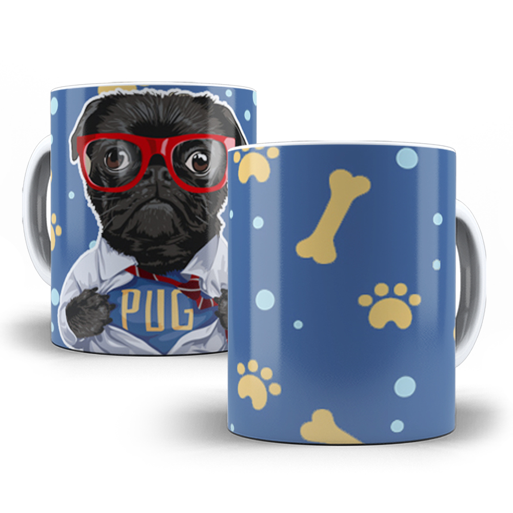 Caneca Super Pug - Pug Lovers 1