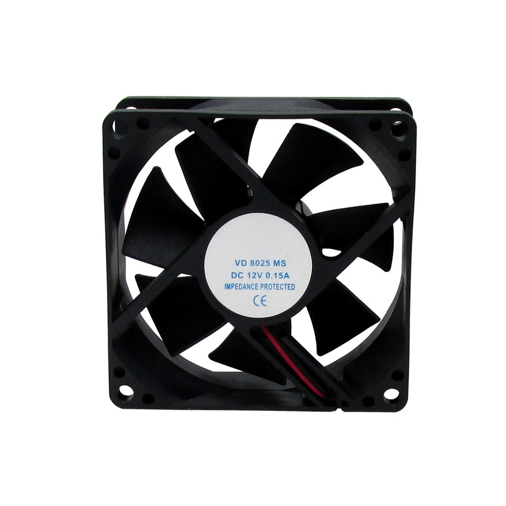 5pcs Ventilador Cooler Ventoinha 80x80x25mm 12 Volts