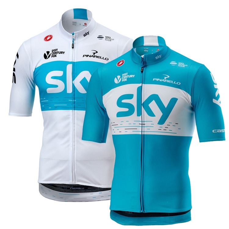 team sky podio jersey 2018 white