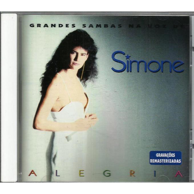 1433 Mcd- Cd Original 1996- Simone- Alegria- Grandes Sambas Na Voz De... - MPB- Samba