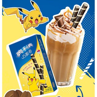 Oreo Crispy Roll Pokemon - Pikachu (Biscoito tipo Pepero sabor Baunilha ...