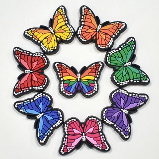 Acessórios De Moda Jibbitz Criativos " Borboleta " Sapato De Desenho Animado Fivela Sapatos De Bricolage Charme