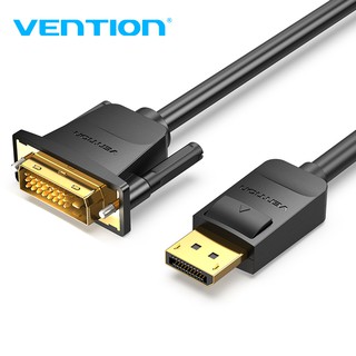 VENTION DisplayPort Para DVI Cabo DP Adaptador De Vídeo Macho Compatível Projetor De Monitor HDTV em Oferta na Shopee