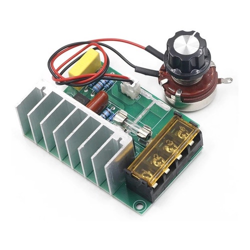 Dimmer Pwm 4000w Controlador Velocidade P/ Motor 220v Ext