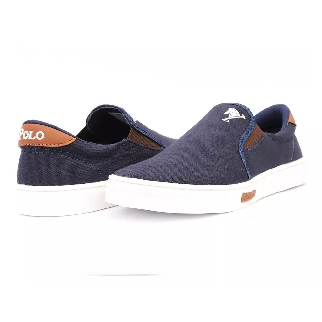 slip on iate polo joy lona masculino