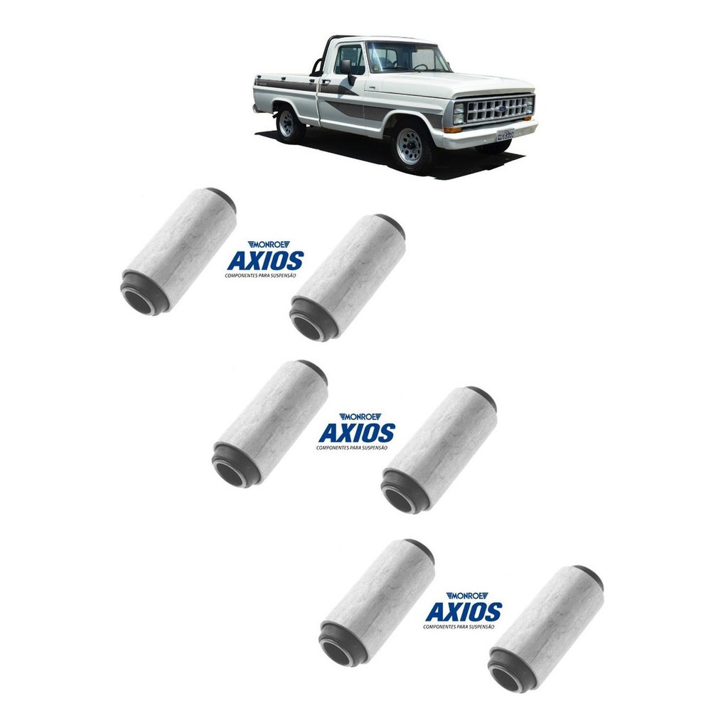 06 Bucha Do Jumelo Feixe Mola Traseiro Ford F1000 F4000