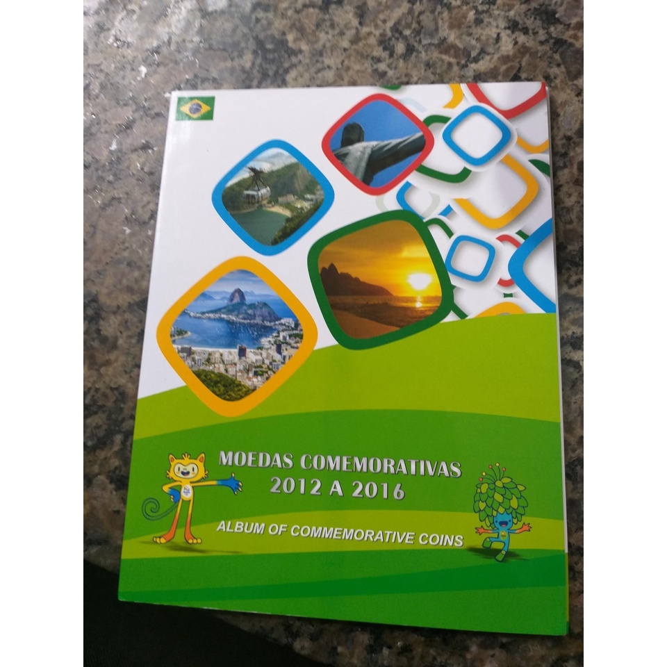 album para as moedas das olimpiadas