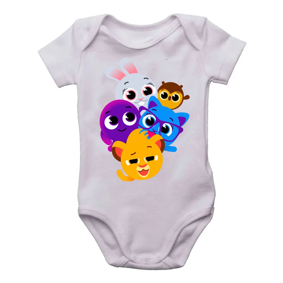 Body Infantil Bolofofos Roupinha De Bebe Personalizado Shopee Brasil