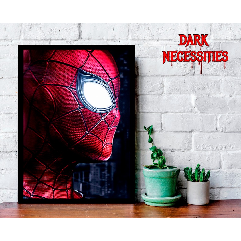 Quadro Homem-Aranha - Spider-Man - Tamanho GRANDE A3 - Frente em Vidro -  Modelo #3 | Shopee Brasil