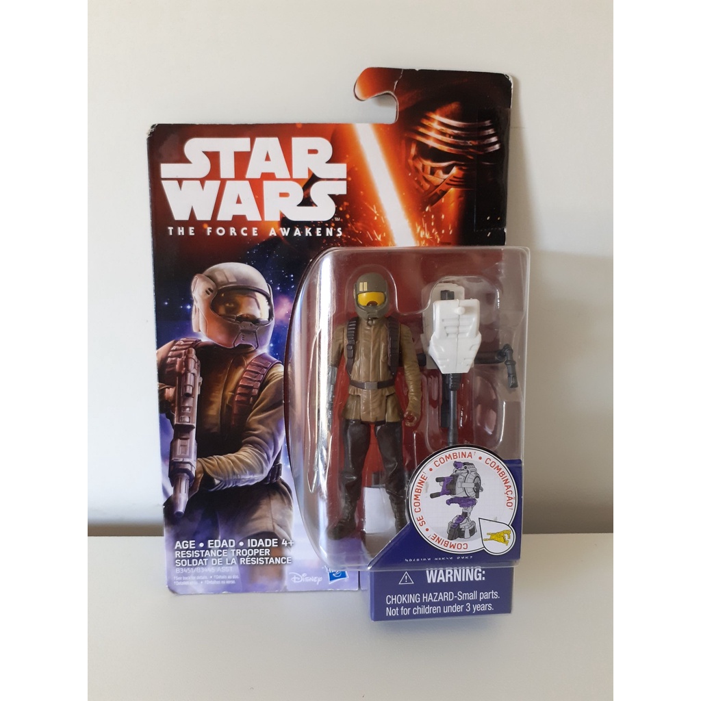 Star Wars Boneco Resistance Trooper Force Awakens Tfa 1/18