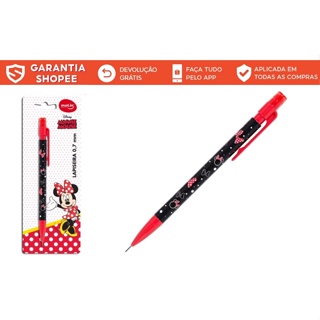 Lapiseira Minnie Mouse Mb 0,7 Mm C/ Borracha - Molin em Oferta na Shopee