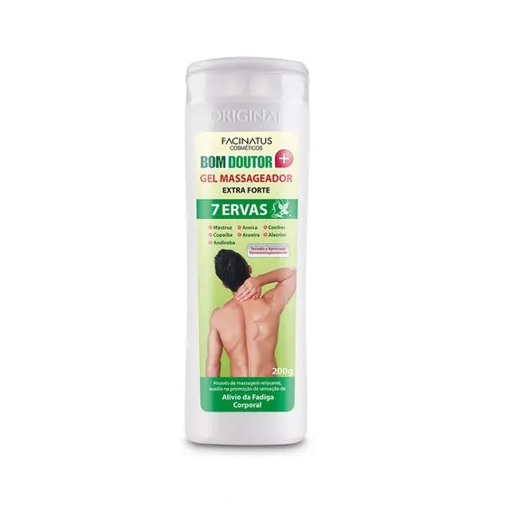 Gel Massageador Bom Doutor - 7 Ervas - Facinatus em Oferta na Shopee
