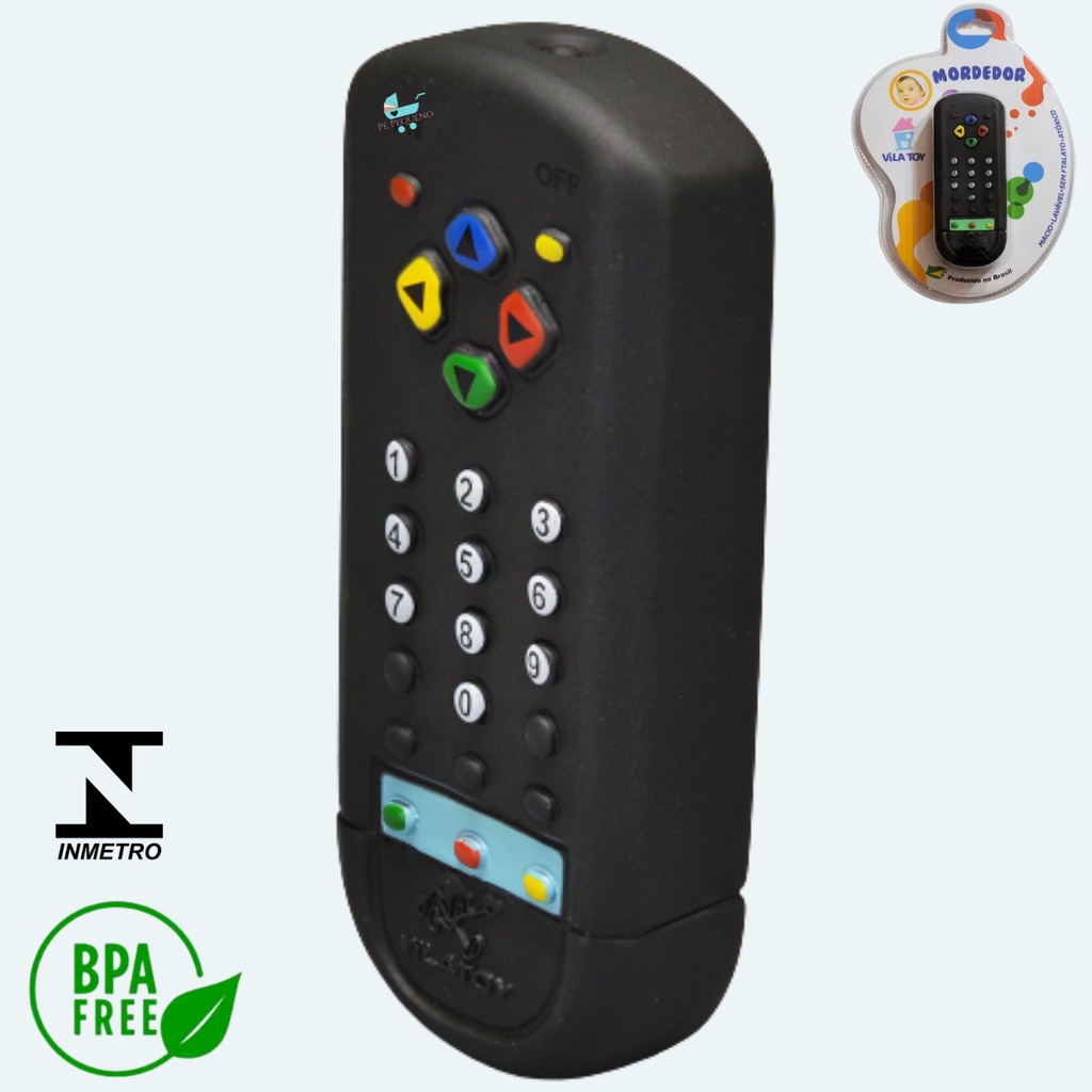 Mordedor Controle Remoto Macio Antistress Mordedor para Bebe em Oferta na Shopee